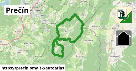 ikona Mapa autoatlas v precin