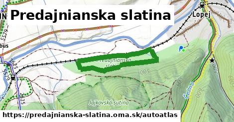 ikona Mapa autoatlas v predajnianska-slatina