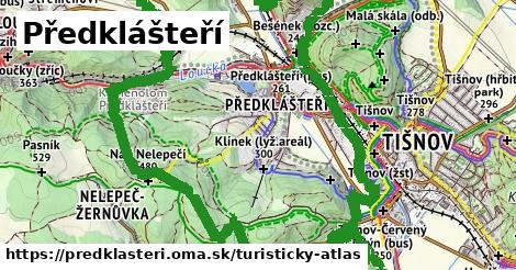 ikona Turistická mapa turisticky-atlas v predklasteri