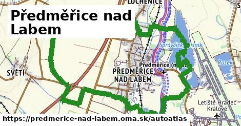 ikona Mapa autoatlas v predmerice-nad-labem