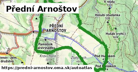 ikona Mapa autoatlas v predni-arnostov