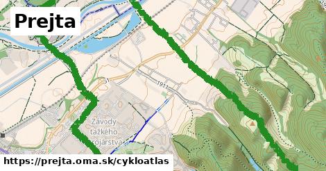 ikona Cyklo cykloatlas v prejta