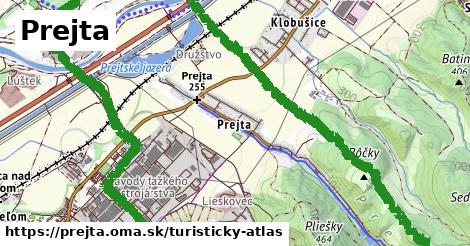ikona Prejta: 4,0 km trás turisticky-atlas v prejta