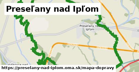 ikona Mapa dopravy mapa-dopravy v preselany-nad-iplom