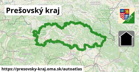 ikona Mapa autoatlas v presovsky-kraj