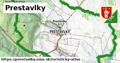 ikona Turistická mapa turisticky-atlas v prestavlky