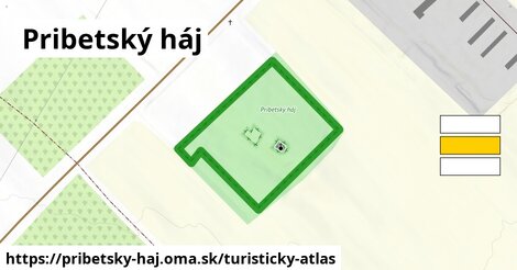 ikona Turistická mapa turisticky-atlas v pribetsky-haj