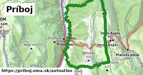 ikona Mapa autoatlas v priboj