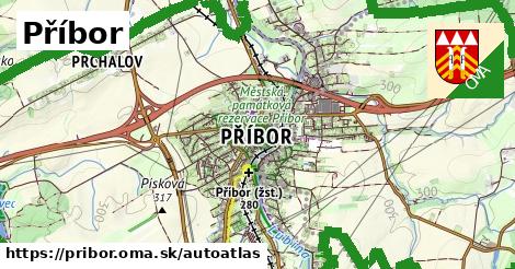 ulice v Příbor