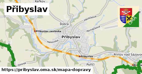 ikona Mapa dopravy mapa-dopravy v pribyslav