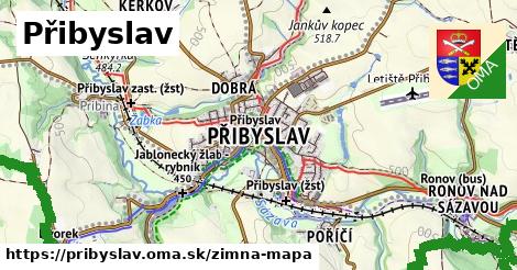 ikona Zimná mapa zimna-mapa v pribyslav