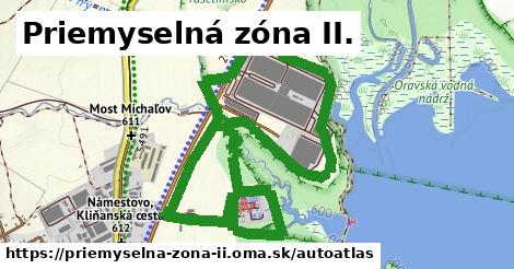 ikona Mapa autoatlas v priemyselna-zona-ii