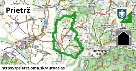 ikona Mapa autoatlas v prietrz