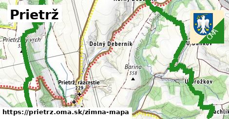 ikona Zimná mapa zimna-mapa v prietrz