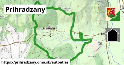 ikona Mapa autoatlas v prihradzany