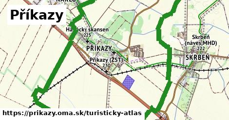 ikona Turistická mapa turisticky-atlas v prikazy