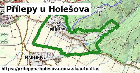 ikona Mapa autoatlas v prilepy-u-holesova