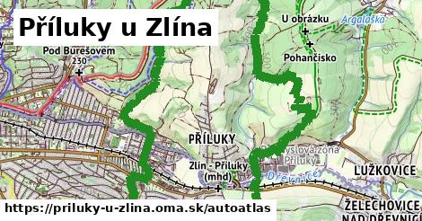 ikona Mapa autoatlas v priluky-u-zlina