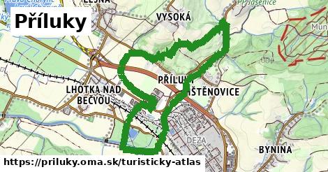 ikona Turistická mapa turisticky-atlas v priluky