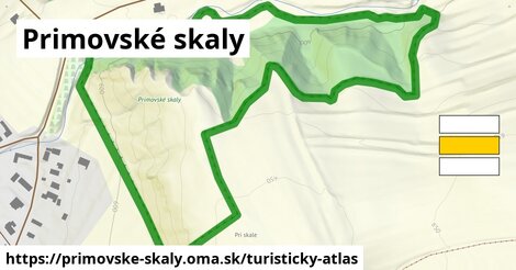 ikona Turistická mapa turisticky-atlas v primovske-skaly