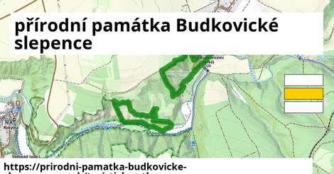 přírodní památka Budkovické slepence