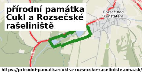 ikona Mapa dopravy mapa-dopravy v prirodni-pamatka-cukl-a-rozsecske-raseliniste