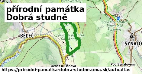 ikona Mapa autoatlas v prirodni-pamatka-dobra-studne