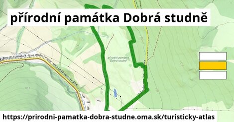 ikona Turistická mapa turisticky-atlas v prirodni-pamatka-dobra-studne