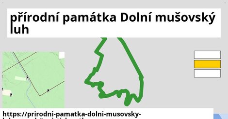 přírodní památka Dolní mušovský luh