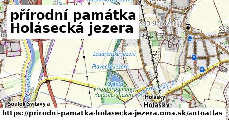 ikona Mapa autoatlas v prirodni-pamatka-holasecka-jezera