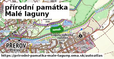 ikona Mapa autoatlas v prirodni-pamatka-male-laguny