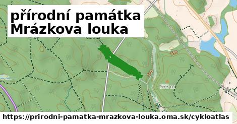 ikona Cyklo cykloatlas v prirodni-pamatka-mrazkova-louka