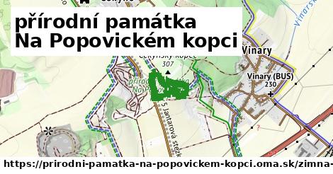 ikona Zimná mapa zimna-mapa v prirodni-pamatka-na-popovickem-kopci