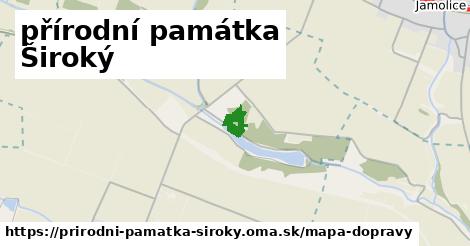 ikona Mapa dopravy mapa-dopravy v prirodni-pamatka-siroky