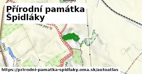 ikona Mapa autoatlas v prirodni-pamatka-spidlaky