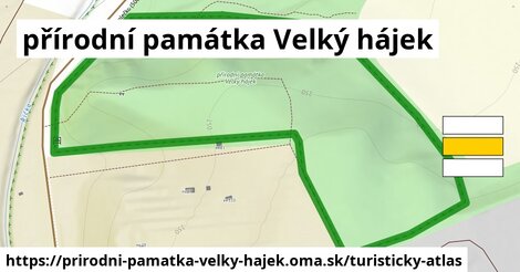 ikona přírodní památka Velký hájek: 0 m trás turisticky-atlas v prirodni-pamatka-velky-hajek