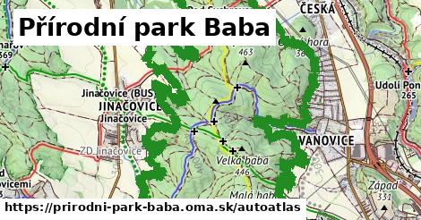 ikona Mapa autoatlas v prirodni-park-baba