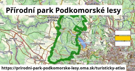 ikona Turistická mapa turisticky-atlas v prirodni-park-podkomorske-lesy