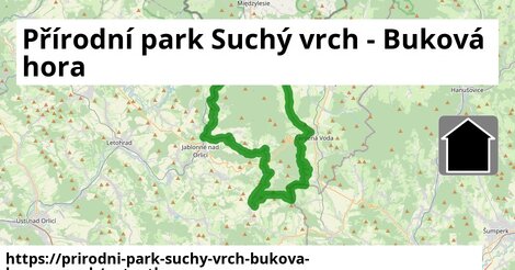 ikona Mapa autoatlas v prirodni-park-suchy-vrch-bukova-hora