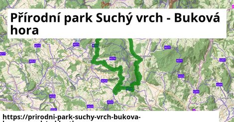 ikona Cyklo cykloatlas v prirodni-park-suchy-vrch-bukova-hora