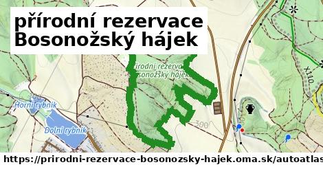 ikona Mapa autoatlas v prirodni-rezervace-bosonozsky-hajek
