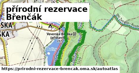 ulice v přírodní rezervace Břenčák