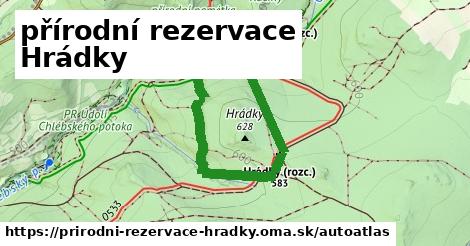 ikona Mapa autoatlas v prirodni-rezervace-hradky