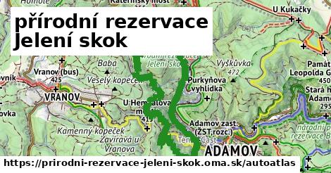 ikona Mapa autoatlas v prirodni-rezervace-jeleni-skok