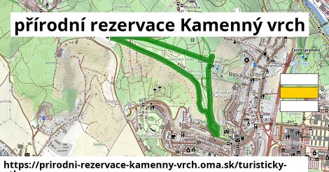 ikona Turistická mapa turisticky-atlas v prirodni-rezervace-kamenny-vrch