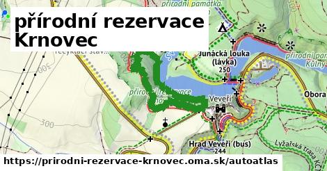 ikona Mapa autoatlas v prirodni-rezervace-krnovec