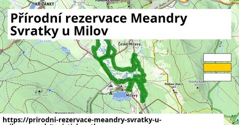 ikona Turistická mapa turisticky-atlas v prirodni-rezervace-meandry-svratky-u-milov