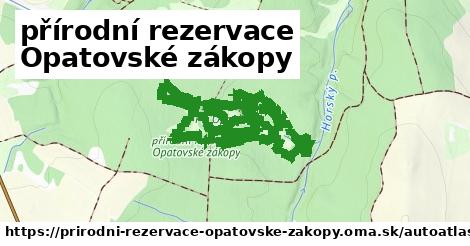 ikona Mapa autoatlas v prirodni-rezervace-opatovske-zakopy