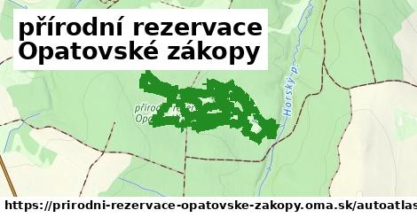 ikona Mapa autoatlas v prirodni-rezervace-opatovske-zakopy