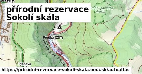 ikona Mapa autoatlas v prirodni-rezervace-sokoli-skala